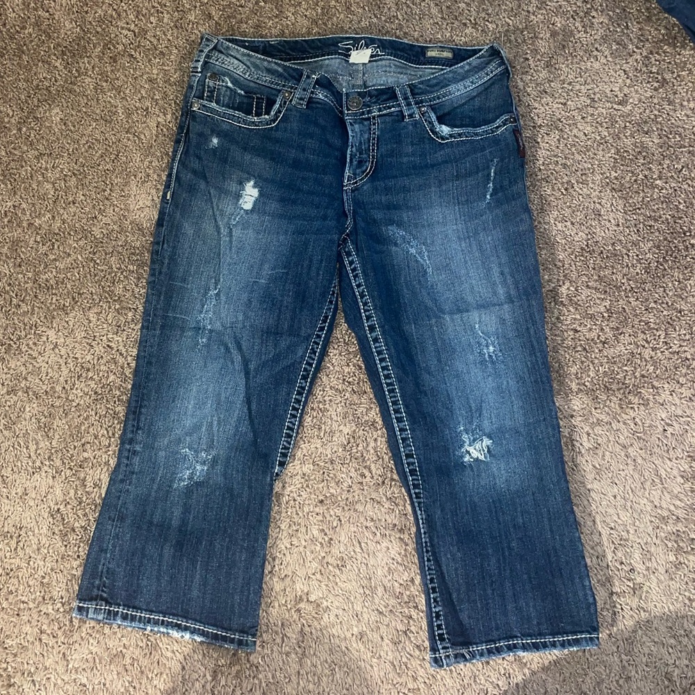 Silver Jeans Women's Cropped Jeans